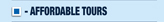 Affordable Tours
